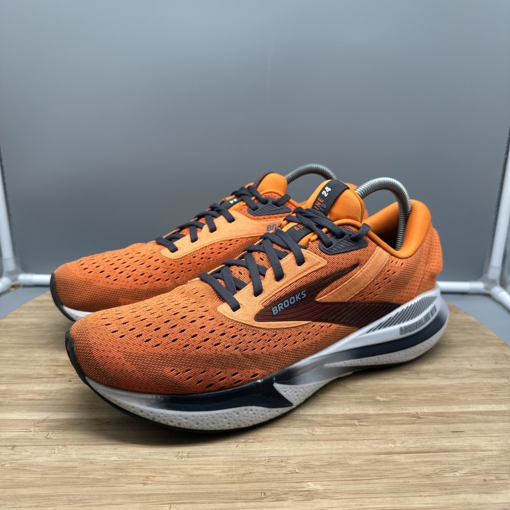 Brooks Adrenaline GTS 24 1104371D864 Orange/Ebony/Country Blue Men's 10.5